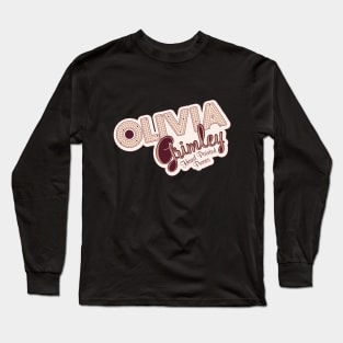Olivia Grimley Hand Painted Purses Logo Long Sleeve T-Shirt